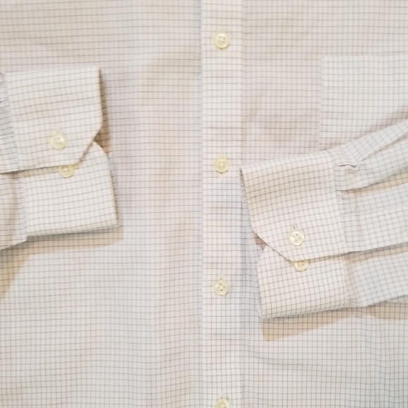 Van Heusen White Check Shirt - Picture 6 of 6